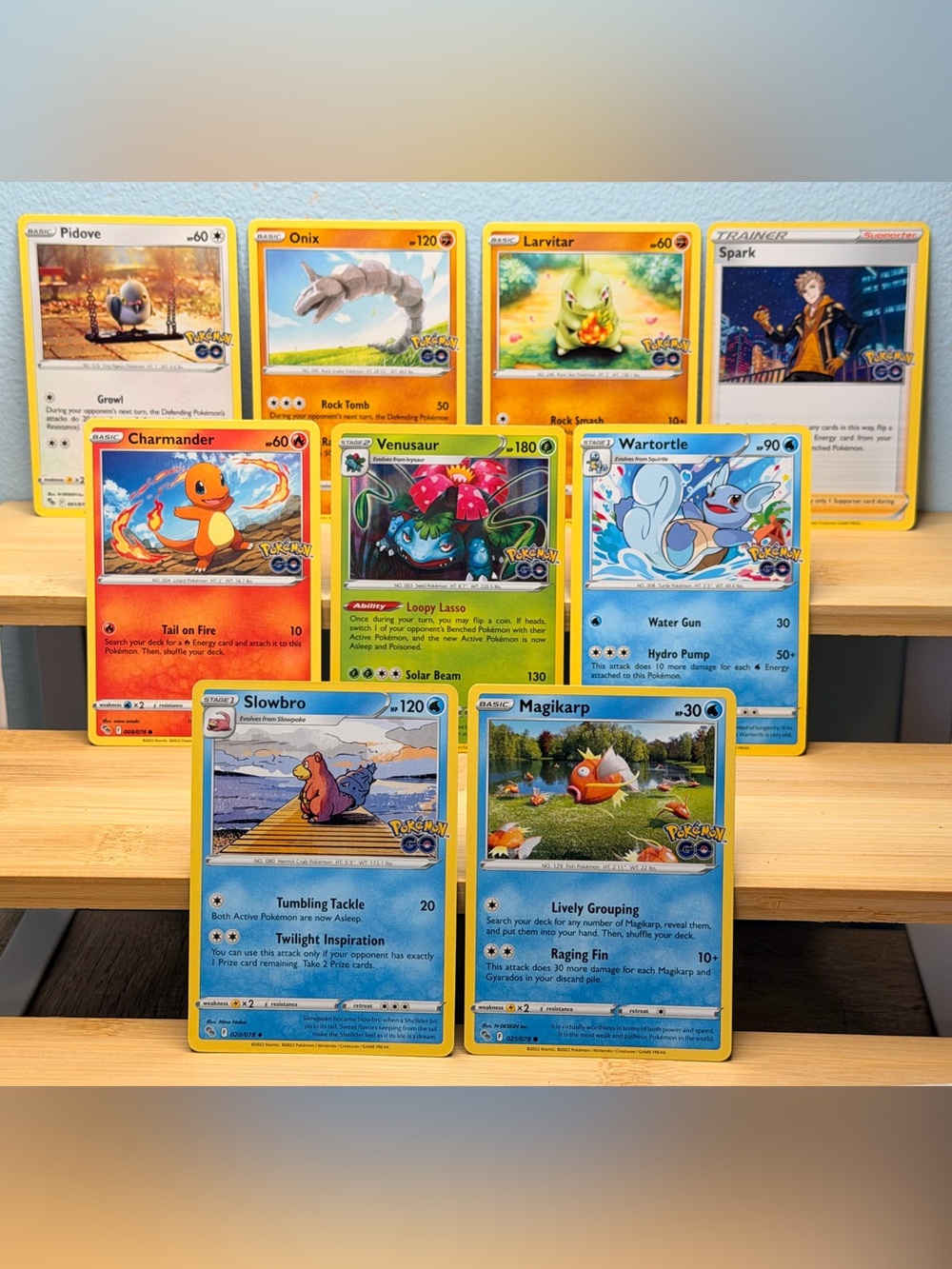 Lot of 9 Pokémon GO Cards - Picture 2 of 2